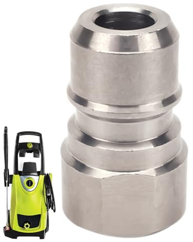 Connettore per tubo idropulitore - Connettore per tubi per pulitore ad alta pressione - adattatore per tubo irrigazione giardino - per auto ingresso giardino casa terrazza patio industria