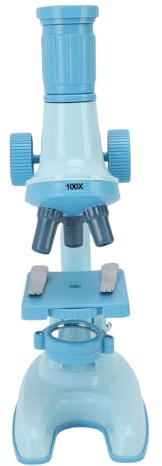Fabater Microscopio para Niños, Microscopio para Niños con Aumento de 1200X, para Principiantes con Kit de Portaobjetos para Muestras para Educación Científica en la Escuela en el Hogar