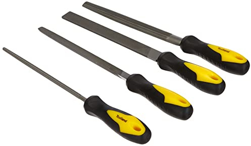 Perel 06776 Jeu de 4 Limes pour acier 20 cm 8