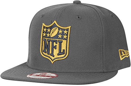 New Era 9Fifty Snapback Cap - NFL Shield Graphit/Gold