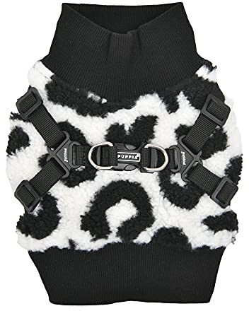 Puppia Brustgeschirr für kleine und mittelgroße Hunde - Serval Harness J - verstellbar und komfortabel