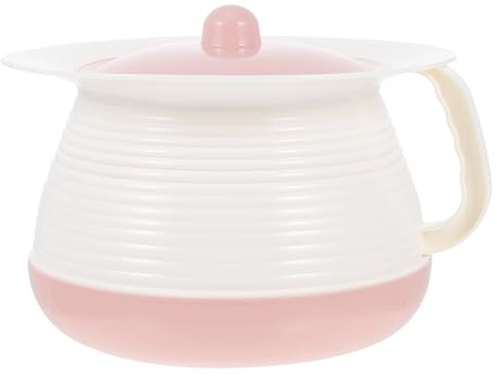 TOPBATHY Portable Spittoon with Lid 8.27X7.28X5.51 Inch Covered Chamber Pot for Elderly Kids Home and Hospital Use Practical Urinal Bucket
