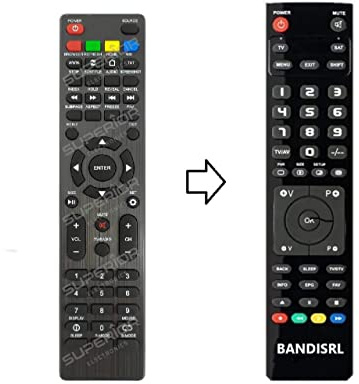 SU4012 Telecomando compatibile per TV AKAI solo per modelli in descrizione