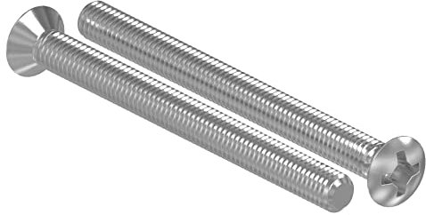 STEINBACHER© | (10x) Edelstahl Linsensenkschraube M6 x 70, DIN 966, A2