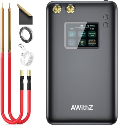 AWithZ Punktschweißgerät für Batterien (Kunststoff)