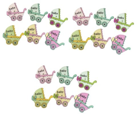 Tofficu 150stücke Gemischte Farbige Holzknöpfe Mit Löchern Für Diy Babywagen Dekoration Und Nähprojekte Multifunktionale Holzknöpfe Für Kleidung Und Bastelarbeiten