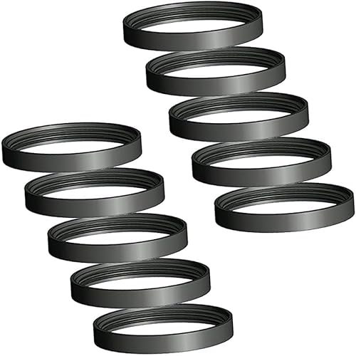 Lot de 2 Joints en silicone ∅ 80 mm pour poêle haute température (2)