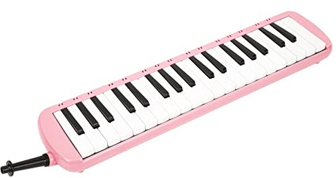 ZDETGU Tragbares Melodica-Tastaturblasinstrument mit 37 Tasten für Anfänger und Profis, ABS-Material mit Blasrohr und Mundstück, Einfach zu Spielen und zu Tragen für Musiktraining und Aufführungen