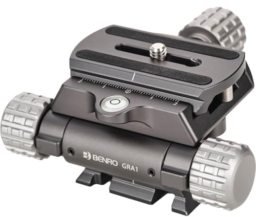 Benro GRA1 Geared Rotation Adapter | Geared 360 degree pan rotation adapter with Arca-style base for landscapes, architecture and studio photography