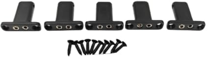 Oshhni 5 Saitige Gitarren Saitensicherungsmutter für Headless Modelle, Einfache Montage, Schwarz