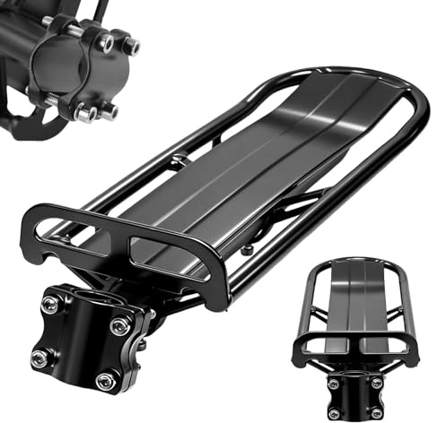 Gepäckträger Fahrrad, Gepäckträger Mountainbike aus Aluminiumlegierung Universeller für Mountainbike Rennrad Citybike, Traglast 10 Kg