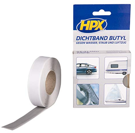 HPX BU2003 Buytl-Dichtband grau 20 mm x 3 m