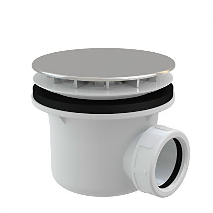 Alcaplast A49CR Ablaufgarnitur 85 mm verchromt Siphon Sifon für Duschwannen