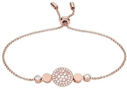 Fossil Armband Für Frauen Mop, Min. Innenlänge: 165mm Rose Gold Edelstahlarmband, JF02905791