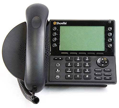 SHORETEL IP480 IP TELEPHONE - PoE - (Power Supply Not Included) (Refurbished)
