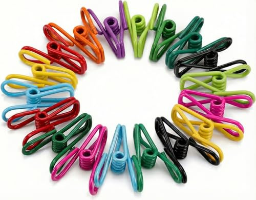 Mr. Pen Lot de 18 clips revêtus de PVC, 5,1 cm, utilitaires pour l'emballage des aliments