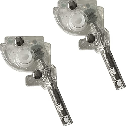 2 x 1 Rods with 5/32 Hole Connection D-Shaped Gear Tilt Mechanism for Mini Aluminum or Vinyl Blinds with 1 x 1 Measure Rail