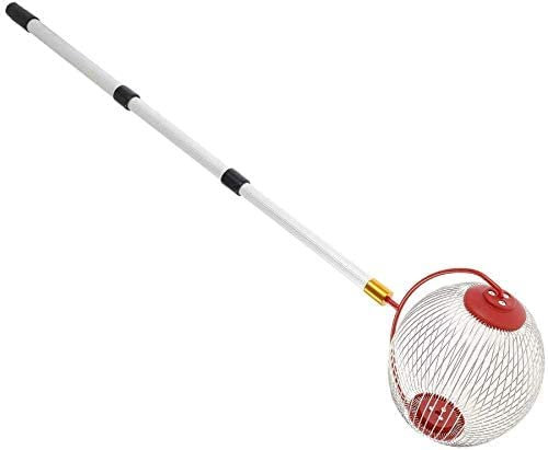 LekLai Obstpflücker, Nusssammler, Walnüsse, Kastanien-Erntemaschine, Rollgarten-Nusserntemaschine Aus Aluminiumlegierung, Obstpflücker Mit Teleskopgriff Für Pekannüsse, Krabben, Kastanien, Eicheln,