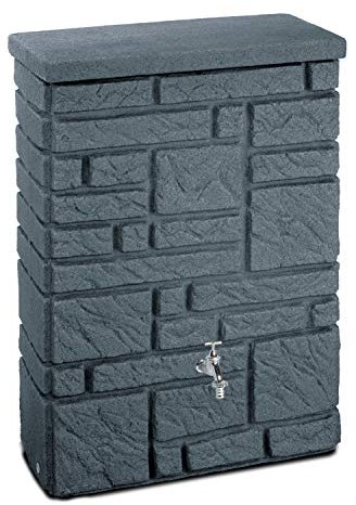 FLORANTIA Regentonne Maurano 300 Liter anthrazit