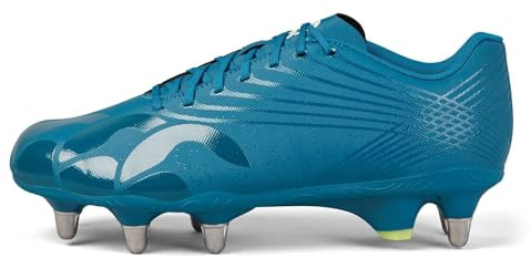 Canterbury Unisex Stamped Grndbrk Team Stiefel, Lagoon/Sunny Lime/Spray, 44.5 EU