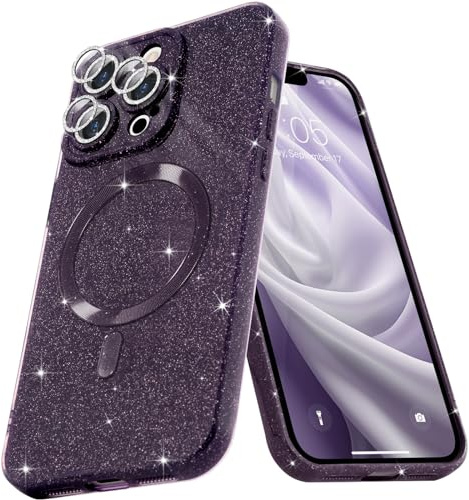 Micoden for iPhone 14 Pro Max Case Bling Compatible with Magsafe