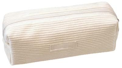 Wuyooprt Trousse à Crayons en Velours Côtelé, Trousse Scolaire, Trousse à Crayons de Grande Capacité, Trousse Simple Classique, Pencil Case pour Filles Garçons étudiants Collège