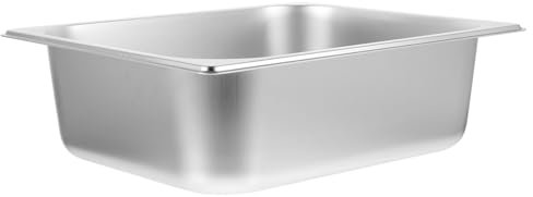 Alipis Elegante Contenitore Per Alimenti Da Buffet in Acciaio Inossidabile Teglia Liscia