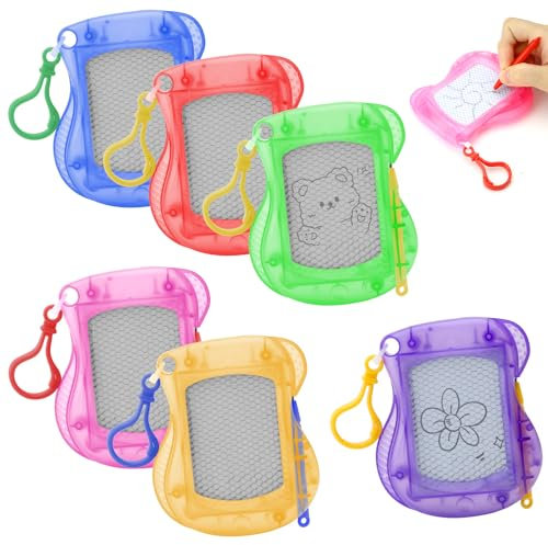 Ardoise Magique Enfant Tableau de Dessin Magnétique Effaçable Cadeau Jouet Educatif Jouet de Voyage Cadeau d'anniversaire Mini