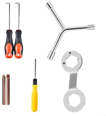 7 Pz Lavatrici Chiave Croce Cacciavite Vite Dado Smontaggio Tool Set Per Lavatrice Installazione E Rimozione Con Materiali