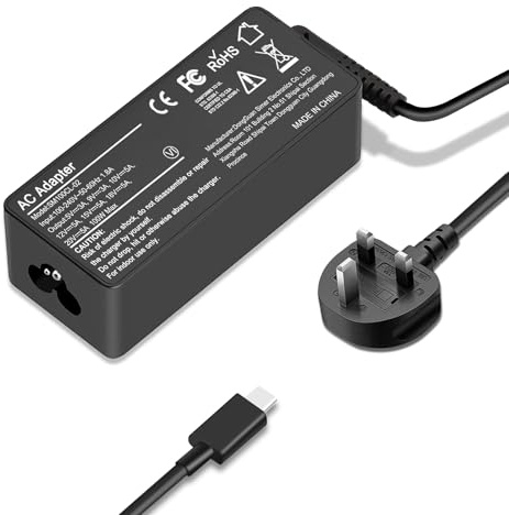 WOXNKLD Universal 100W USB C Fast Charger Compatible with Mac Book Pro,Lenovo ThinkPad, Dell XPS, HP Chromebook X360, ASUS Chromebook and all device with usb c port charger