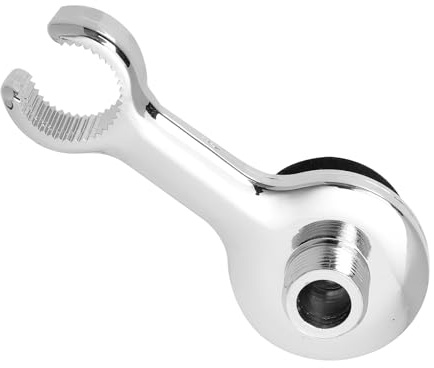 Operitacx Soporte Resistente que Cabezal Peluquería de Ducha en Abs para Pulido Fino, Base se Diseño Plata No Deforma Color Aleatorio Baño Barbería