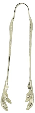 Haofy Tongles de Glace à Griffe D' en Acier Inoxydable Outil à Barres Multifonctionnelles pour les Glaçons et les Cubes de Sucre Essentiels Faciles à Cuisine (Or plaqué)