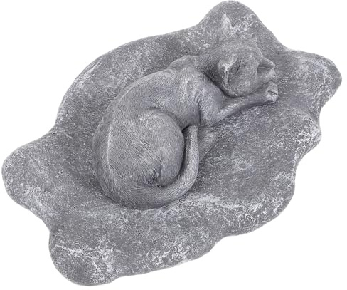 Milisten Pierres Tombales pour Chiens en Résine Résistante Décoration Extérieure Jardin Souvenir Commémoratif Animal de Compagnie Solide