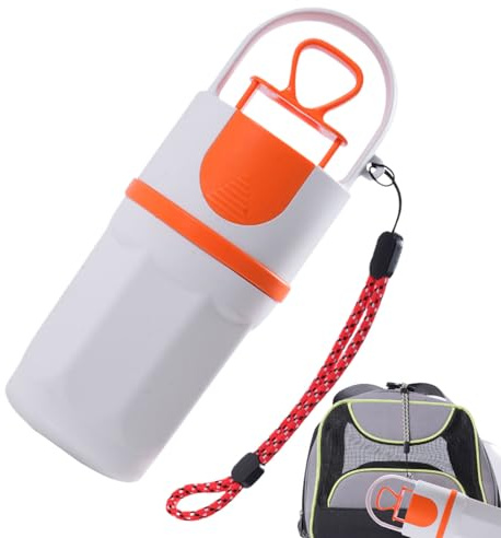MWZBTG Pince à déjections canines | Récupérateur de déjections canines avec distributeur de sacs, 6 griffes pour l'extérieur, le jardin, le parc, le camping, pour les races de chiens de petite