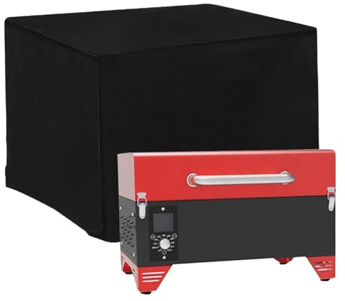 Cubierta de la Parrilla Genérico - BBQ Impermeable 61x44x36cm, Escudo de Tela de Servicio Pesado, Capa Exterior Resistente a la Intemperie, diseño Seguro de Cierre, Bolsa de Almacenamiento compacta |