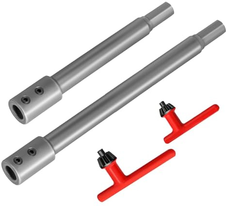Sdlnklm Extensions for 2 X 7 and 10 Drill Bits, Extensions for Hole Saws