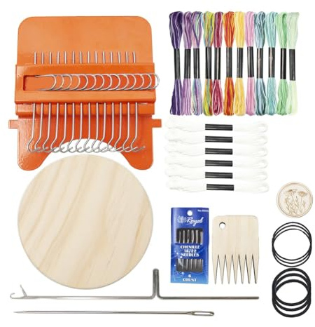 NIZEAMI 14 Haken Stopf-DIY-Weberei-Reparaturwerkzeug Komplettes Stopfset für Anfänger zum Schnellen Ausbessern Von Jeans, Socken und Mustern