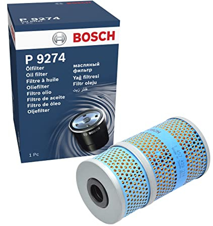 Bosch P9274 - Ölfilter Auto | Trennt Ruß- und Metallpartikel vom Motoröl - ermöglicht zuverlässige Motorschmierung