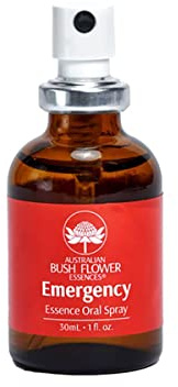 Spray orale di emergenza (flacone spray da 30 ml) | Rimedio australiano di essenze floreali | per comfort emotivo e rassicurazione | Formula naturale ad azione rapida