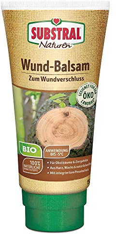 Substral Naturen Bio Wundbalsam, 150 g - Wundverschlussmittel, das elastische Baumpflaster nach dem Baumschnitt