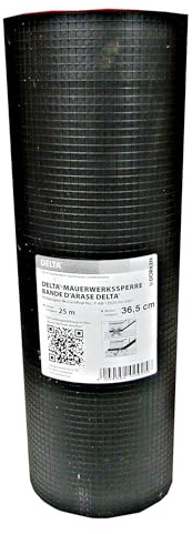Delta Mauerwerkssperre 36,5 cm breit 25 m lang