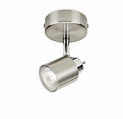 PHILIPS SPOT MERANTI FARETTO SINGOLO NICKEL IN METALLO CROMATO OPACO 5031017E7