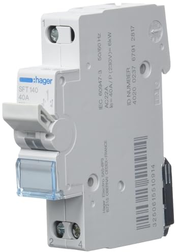 Hager SFT140 - Elektrogehäusezubehör (230 V), White