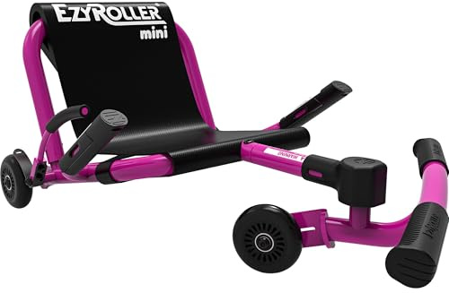 EzyRoller Mini Dreirad Kinderfahrzeug für Kleinkinder 2-5 Jahre Mädchen oder Jungen Trike Dreiradscooter Bewegungsspielzeug (pink)