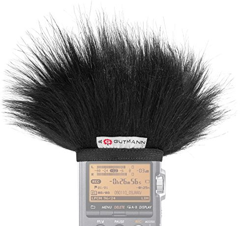 Gutmann Mikrofon Windschutz Fell für Sony ICD-SX1000 Handgefertigt in Deutschland