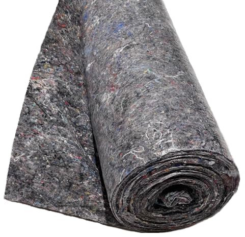 2x Abdeckvlies Renoviervlies 280g/m² Schutzvlies 50m² Vlies PE Folie