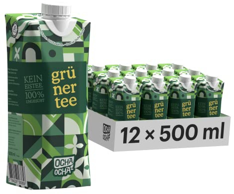 Cold Brew Grüner Tee - 12x500ml - Japanischer Grüntee kalt ohne Zucker - ohne Süßungsmittel - Japan Eistee Style