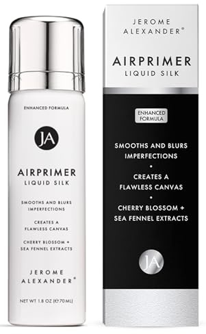 MagicMinerals LiquidSilk Air Primer by Jerome Alexander, Spray Formula Smoothes Skin & Minimizes Appearance of Pores for Flawless Makeup Application