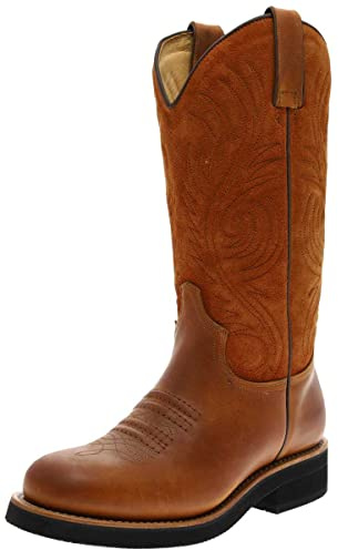 FB Fashion Boots Damen Cowboy Stiefel Cattle-C Westernreitstiefel Herrenstiefel Braun 39 EU