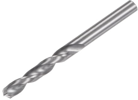 QUARKZMAN Massiver Hartmetall-Bohrer, 3,3 mm (0,13) YG6X/C3 Ultraharter und Verschleißfester Spiralbohrer mit geradem Schaft zum Bohren von Edelstahl, Aluminium, Metall und Kunststoff